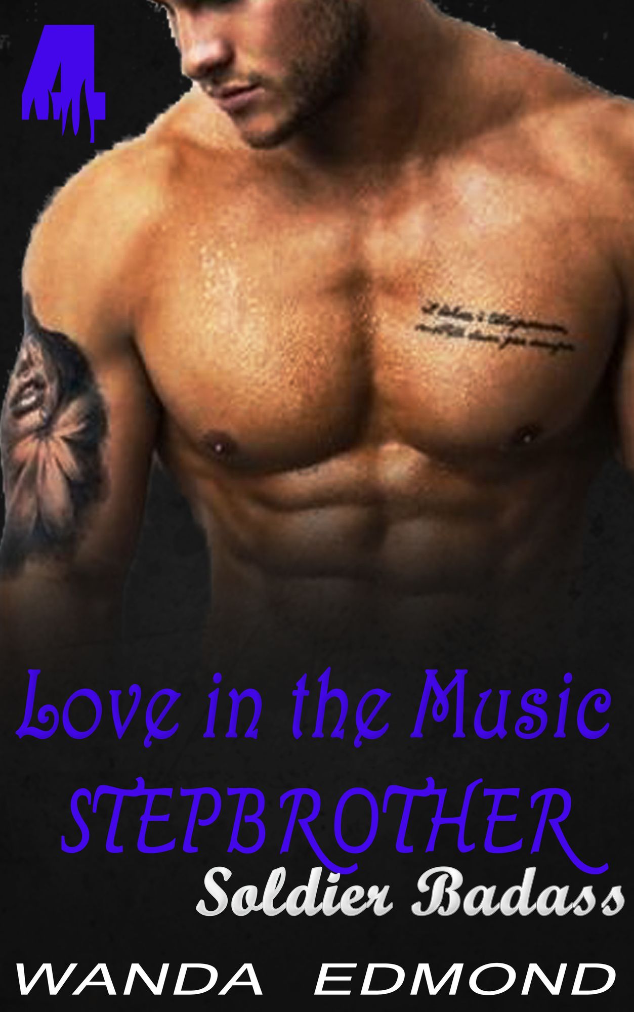 Love in the Music : Stepbrother Soldier Badass (Book 4)