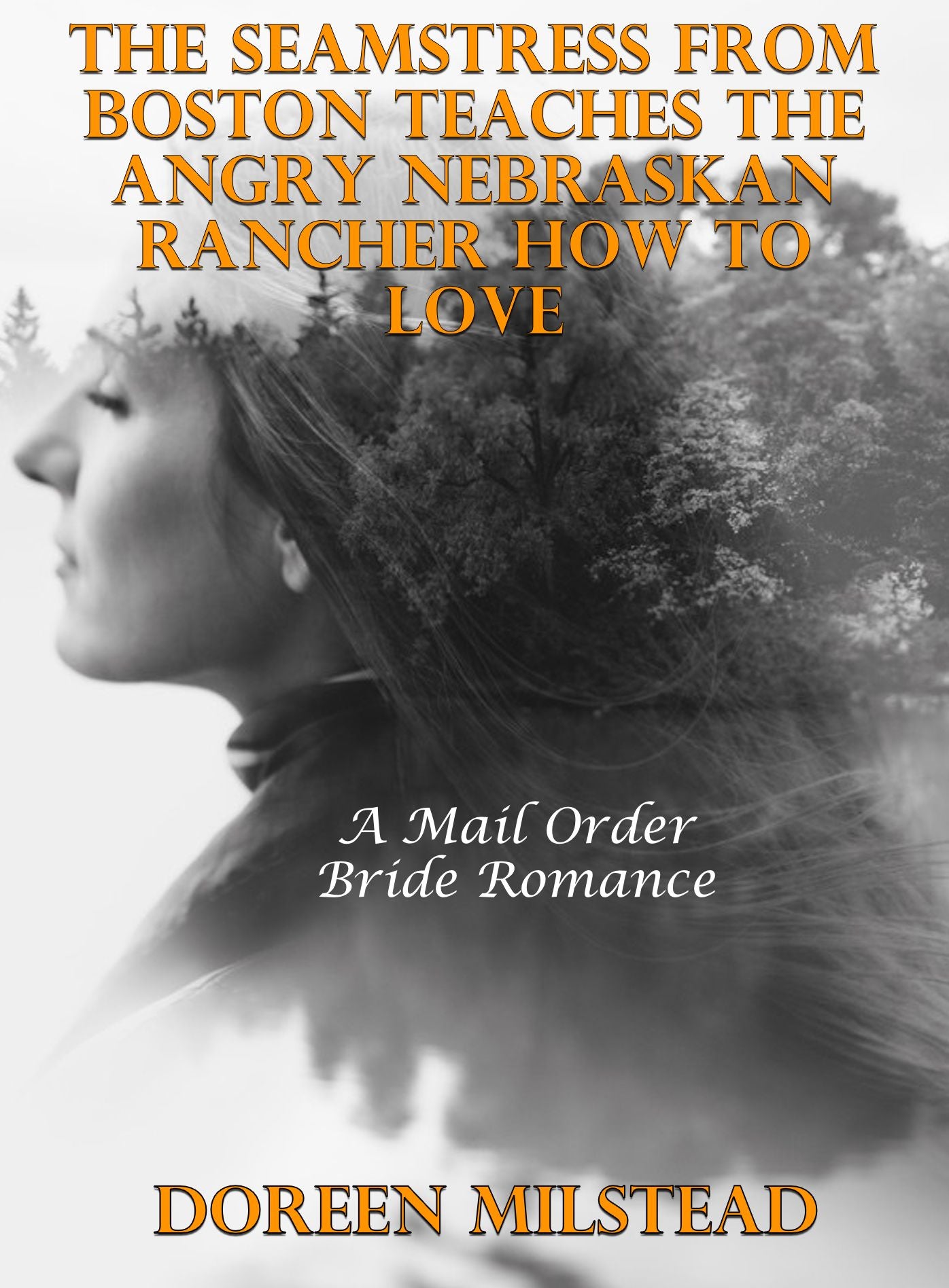 The Seamstress From Boston Teaches The Angry Nebraskan Rancher How to Love: A Mail Order Bride Romance