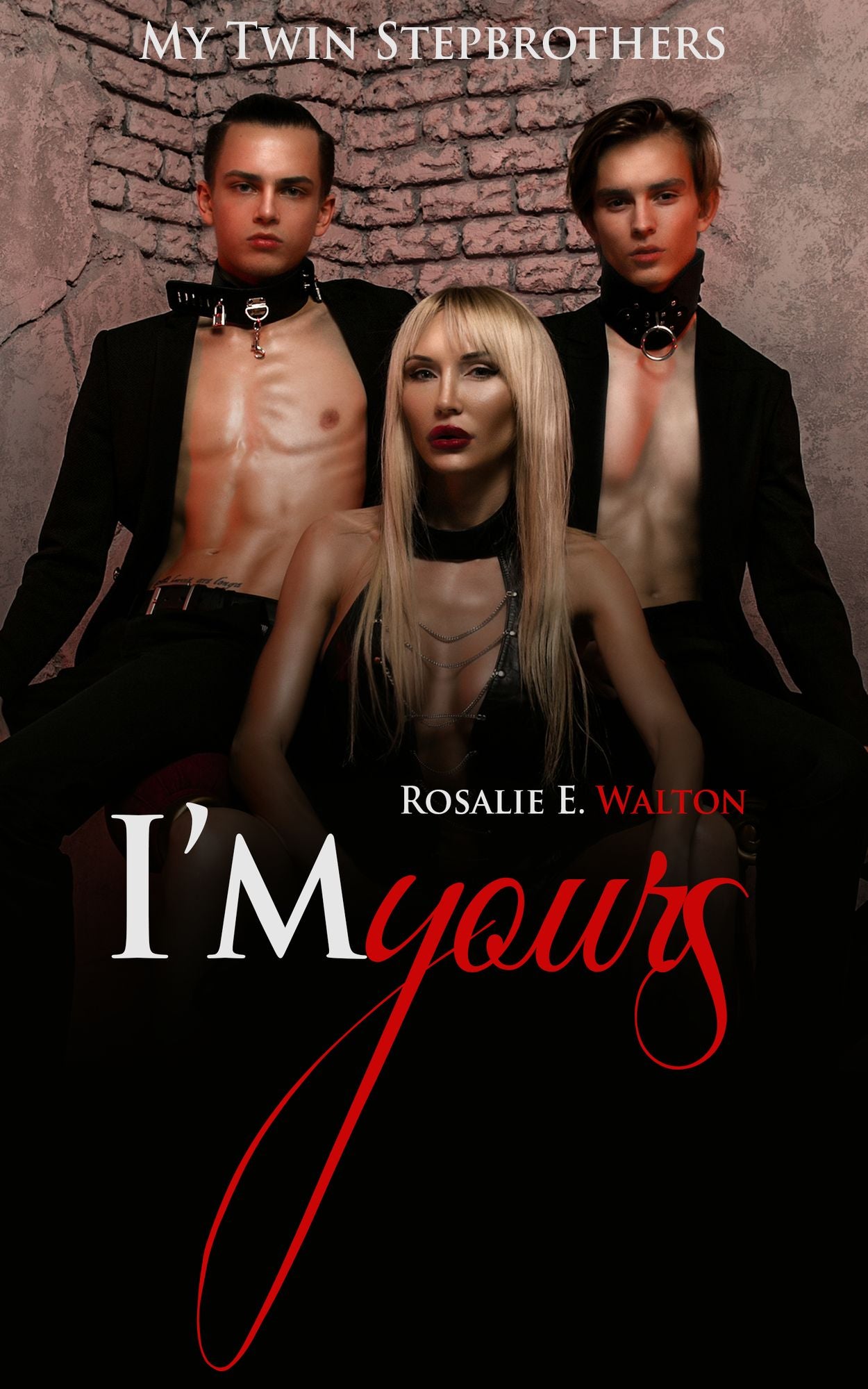 MMF Romance: I'm yours: my Twin Stepbrothers (New Adult Contemporary Threesome Romance)