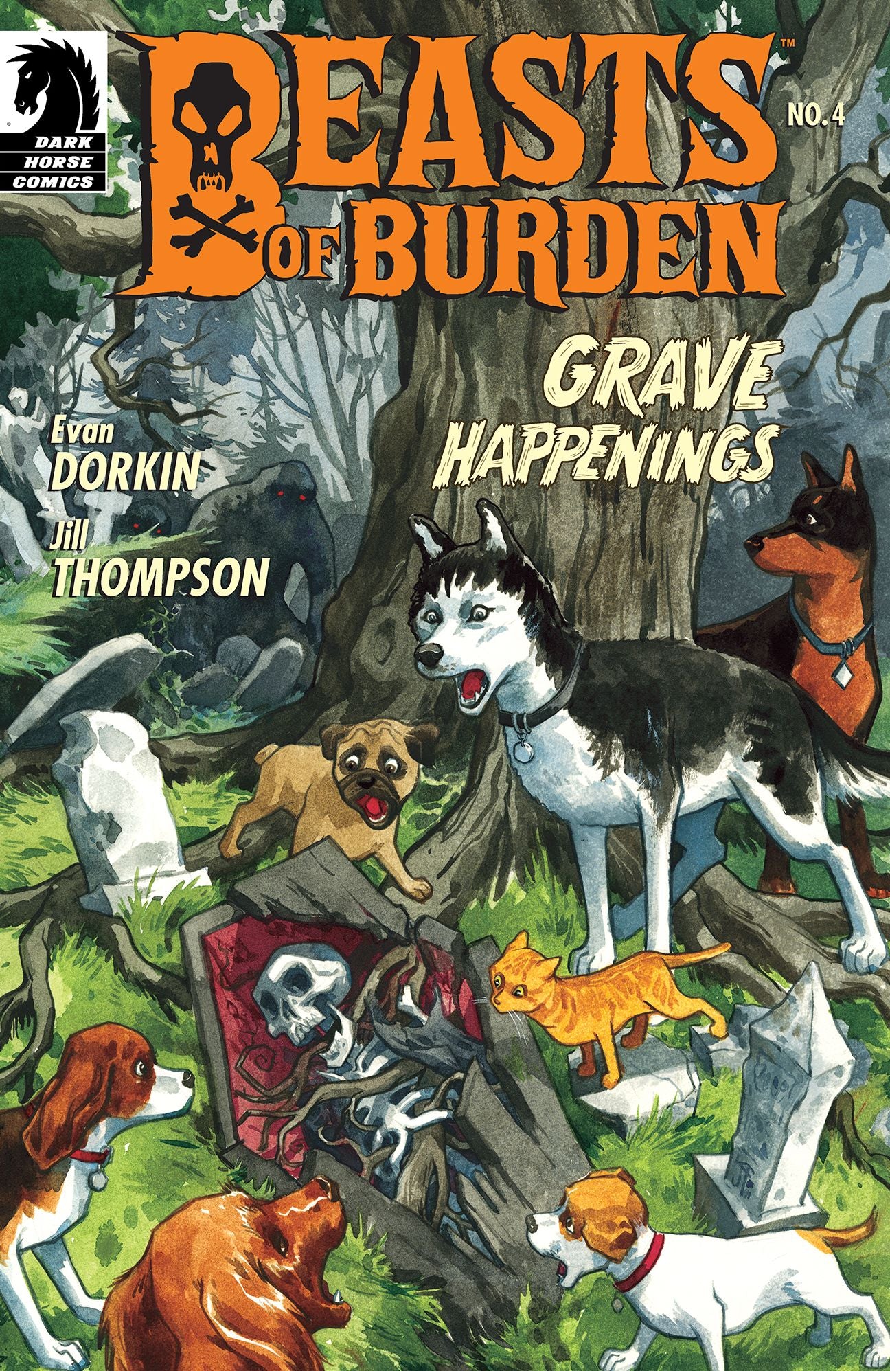 Beasts of Burden #4: Grave Happenings