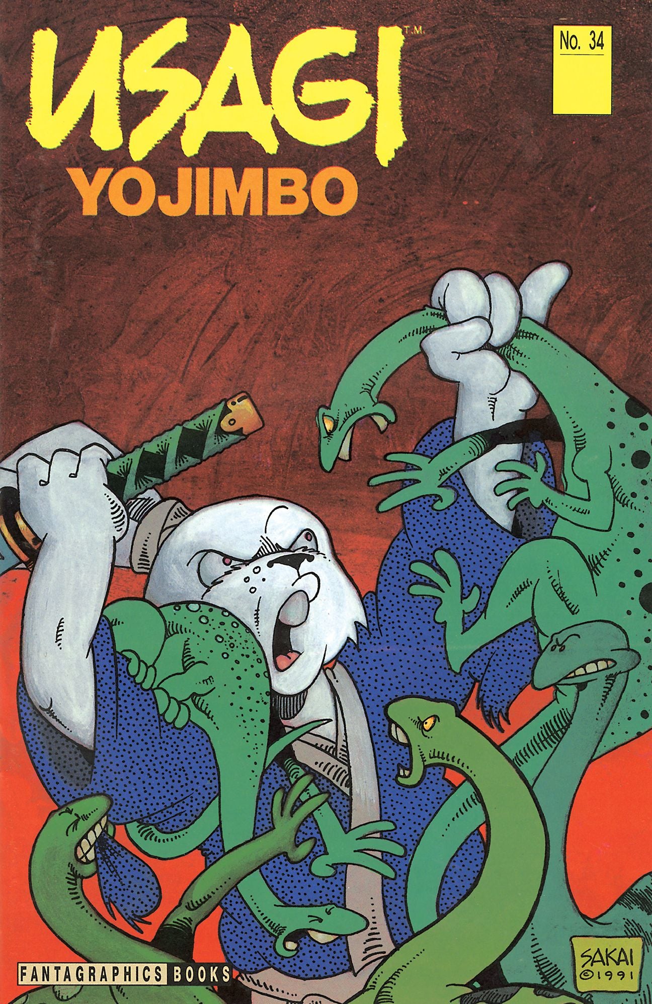 Usagi Yojimbo Vol. 1 #34