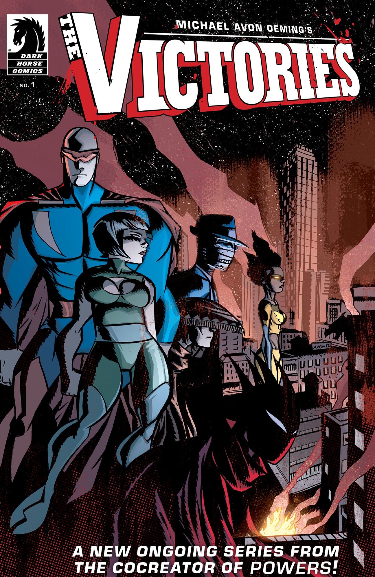 Michael Avon Oeming's The Victories: Transhuman #1