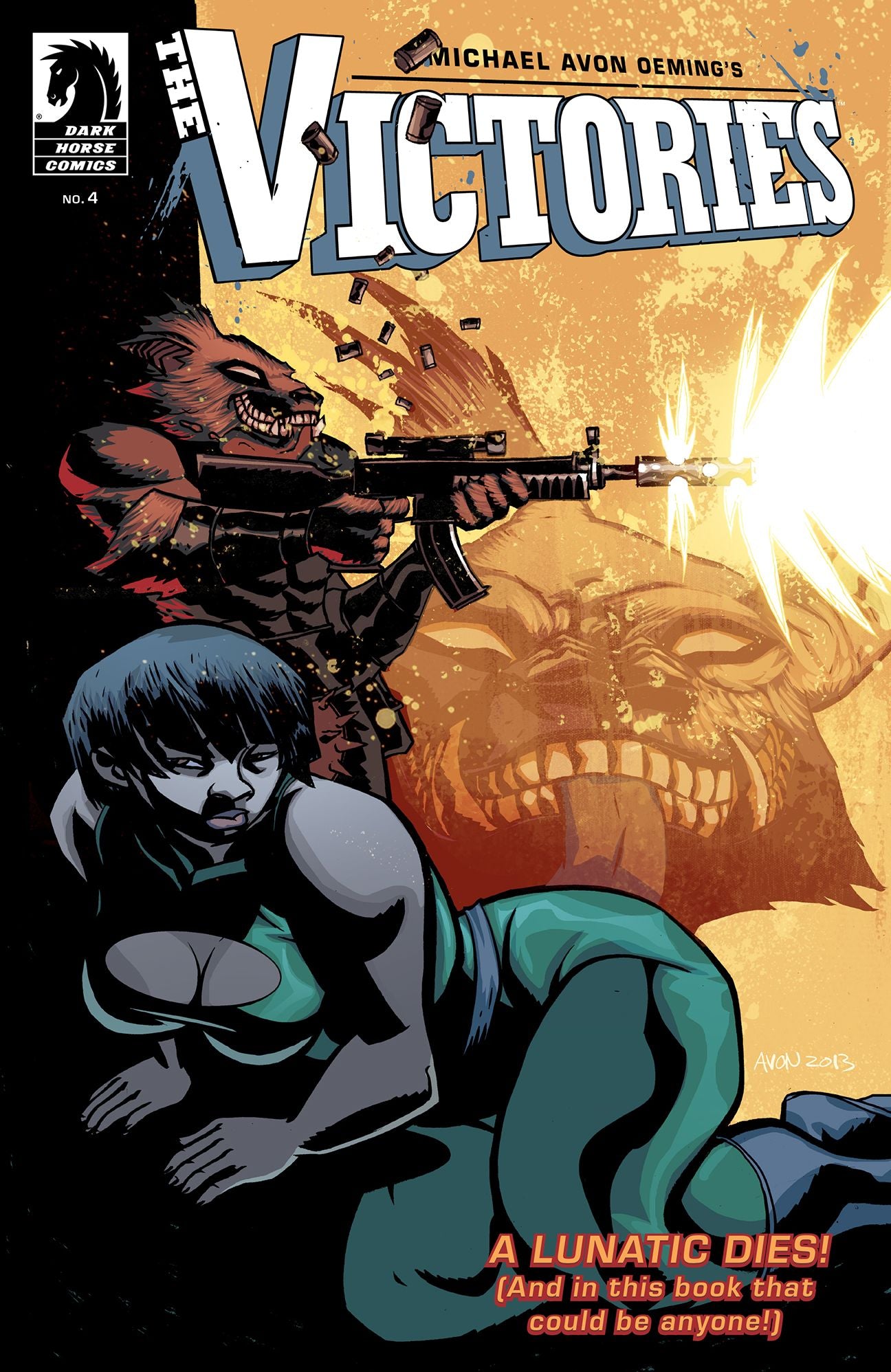 Michael Avon Oeming's The Victories: Transhuman #4