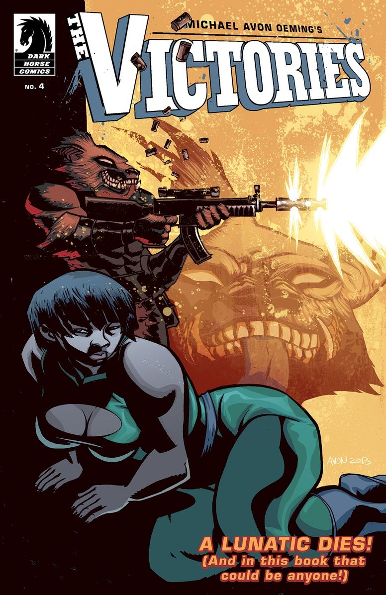 Michael Avon Oeming's The Victories: Transhuman #4