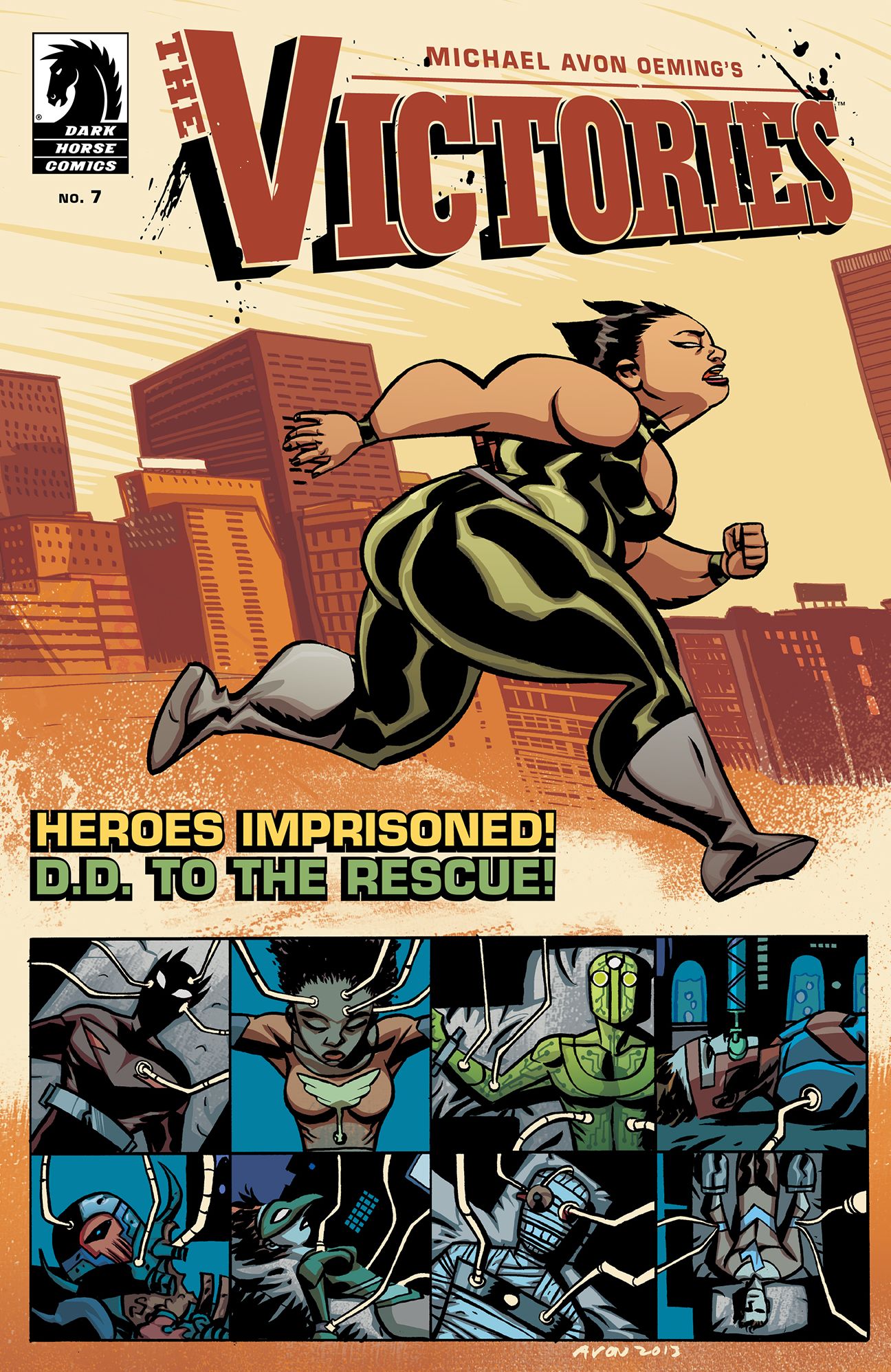 Michael Avon Oeming's The Victories #7: Posthuman Part 2