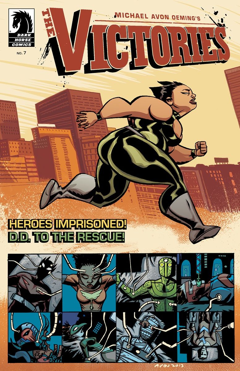 Michael Avon Oeming's The Victories #7: Posthuman Part 2