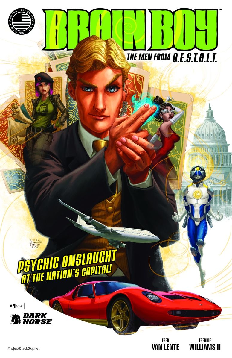 Brain Boy: The Men from G.E.S.T.A.L.T. #1