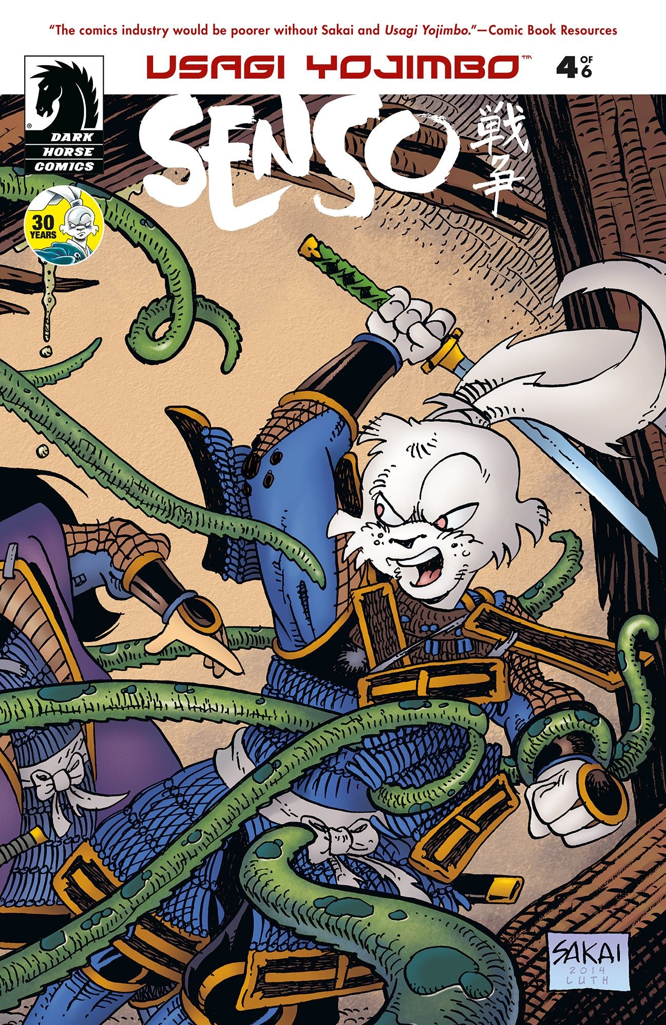 Usagi Yojimbo: Senso #4
