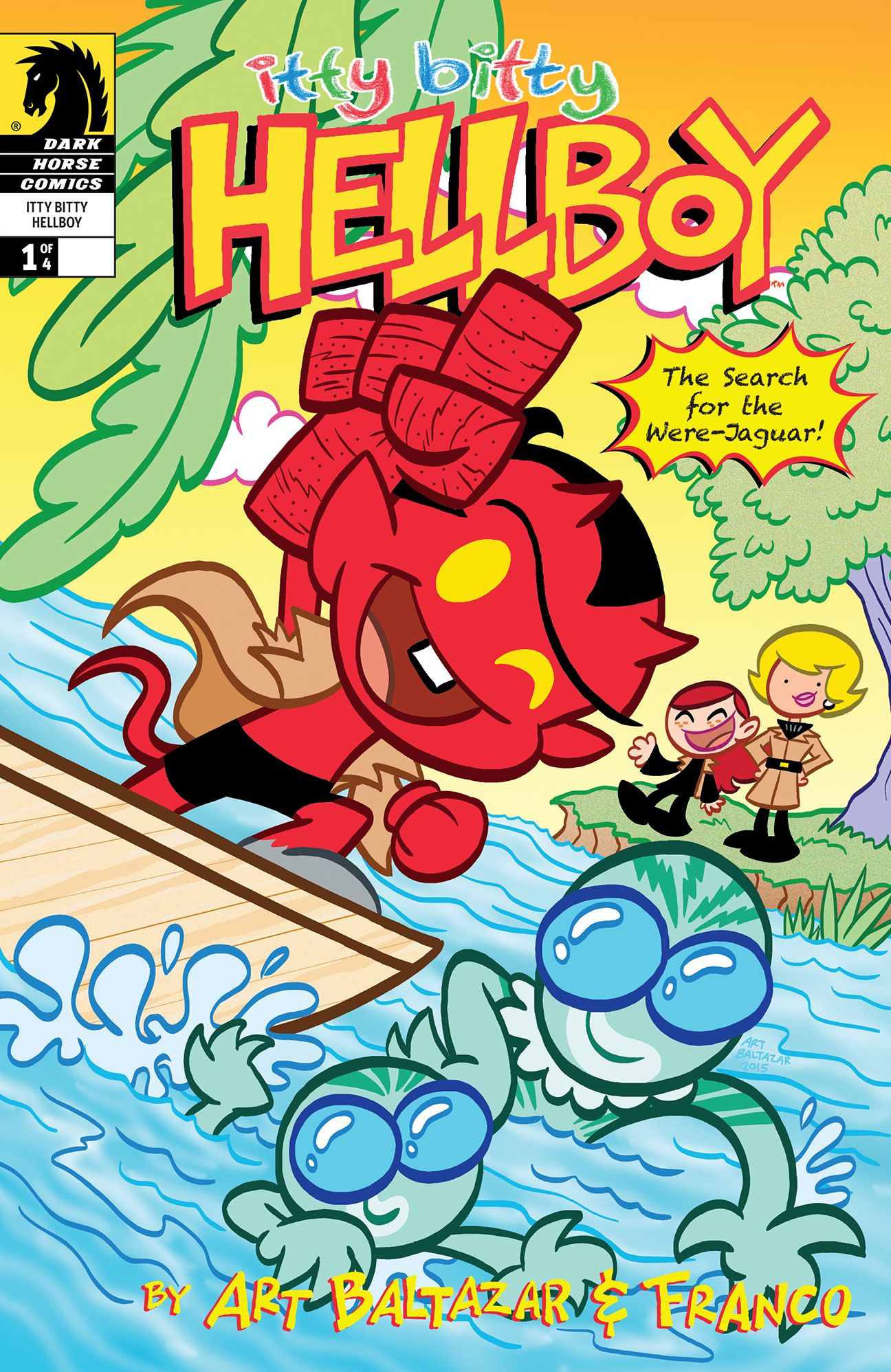 Itty Bitty Hellboy: The Search for the Were-Jaguar #1