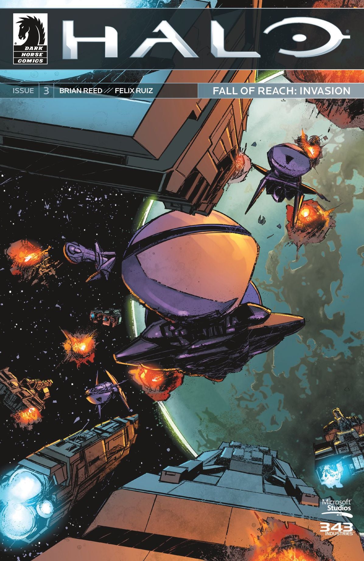 Halo: Fall of Reach--Invasion #3
