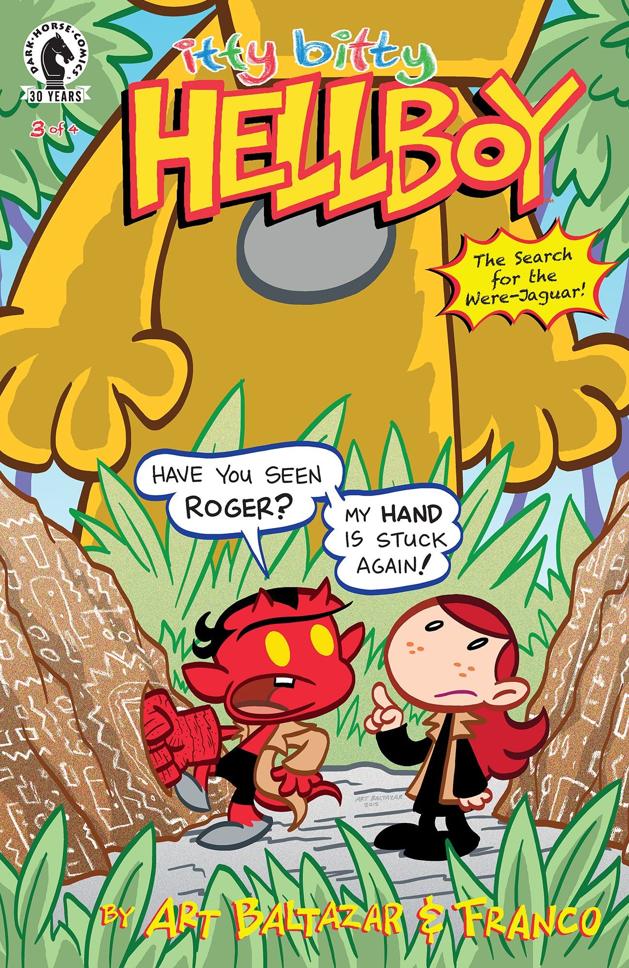 Itty Bitty Hellboy: The Search for the Were-Jaguar! #3