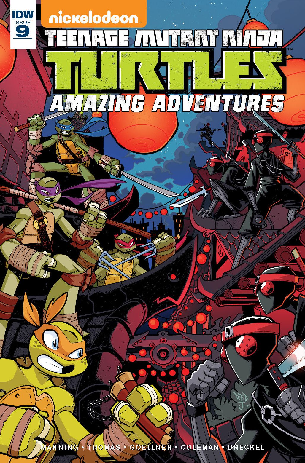 Teenage Mutant Ninja Turtles: Amazing Adventures #9