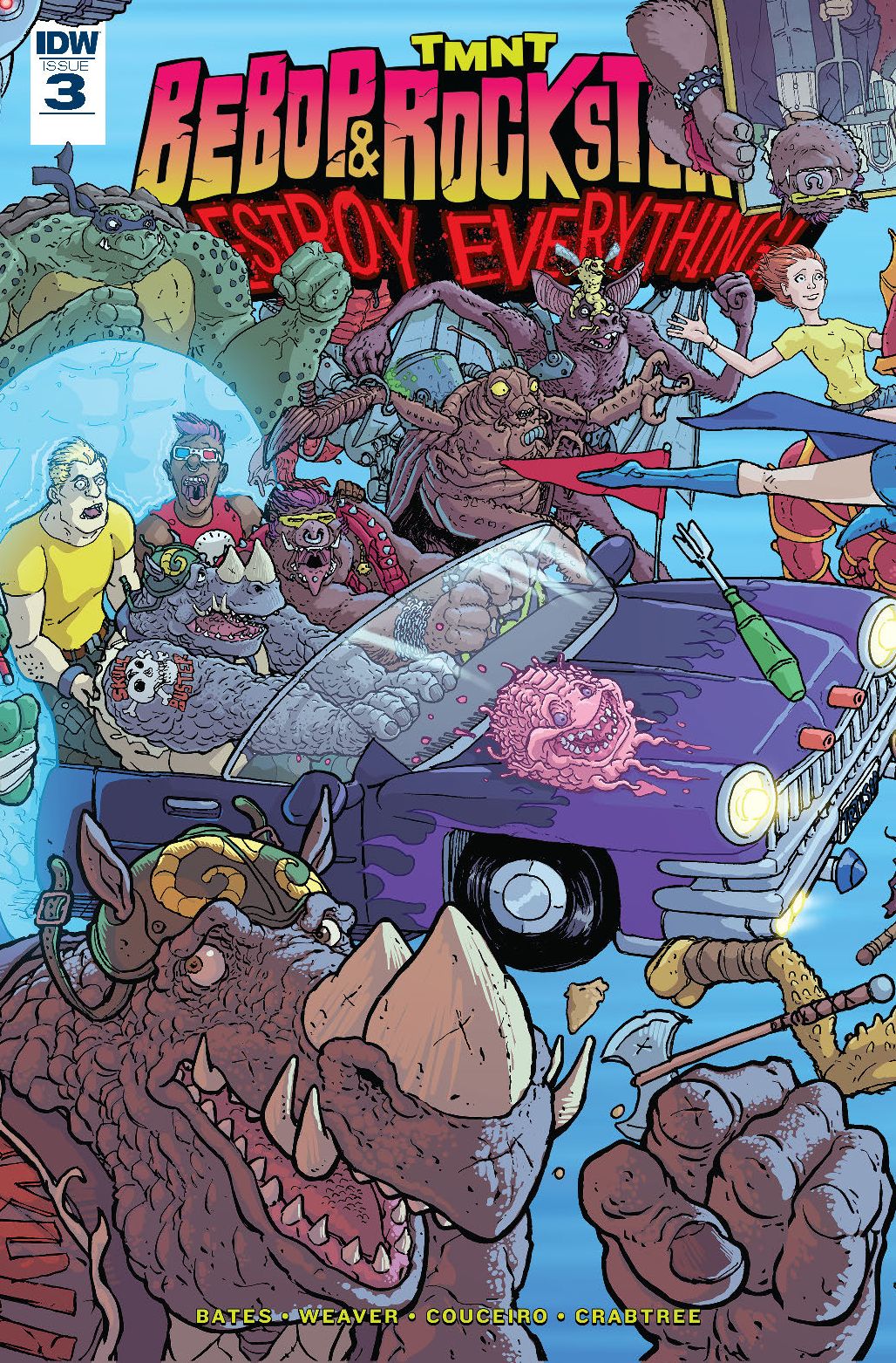 Teenage Mutant Ninja Turtles: Bebop & Rocksteady Destroy Everything #3