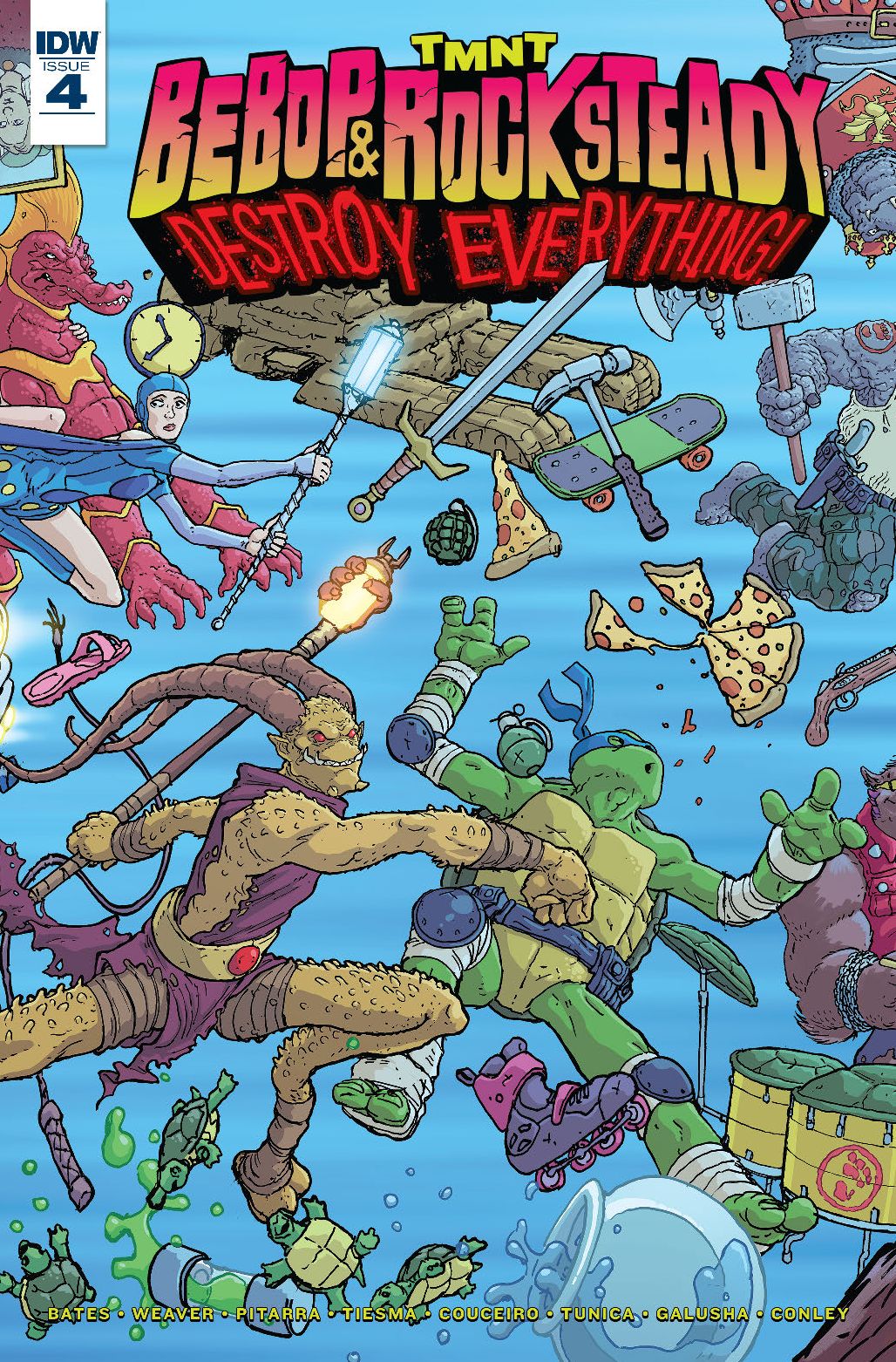 Teenage Mutant Ninja Turtles: Bebop & Rocksteady Destroy Everything #4