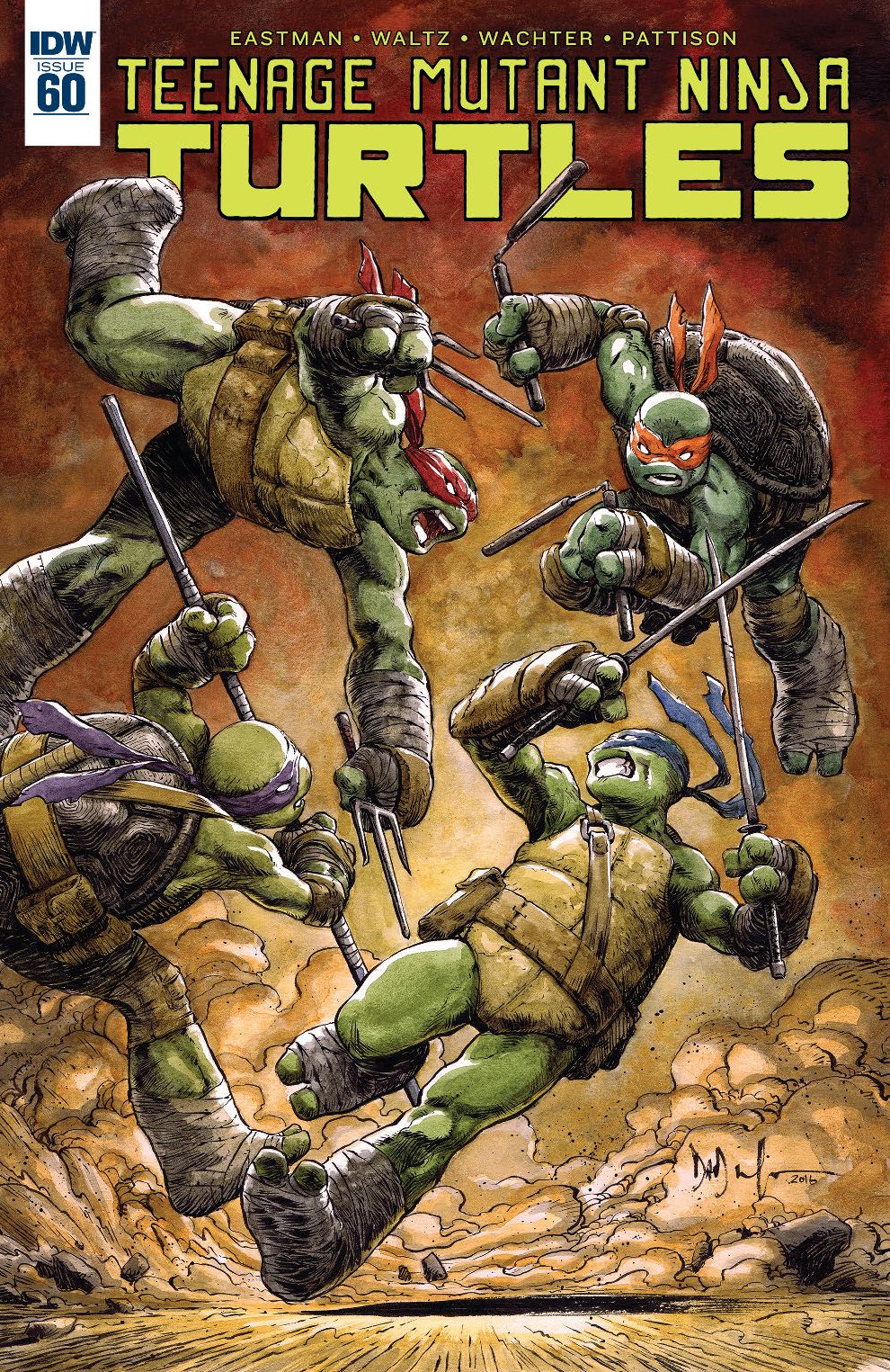 Teenage Mutant Ninja Turtles #60