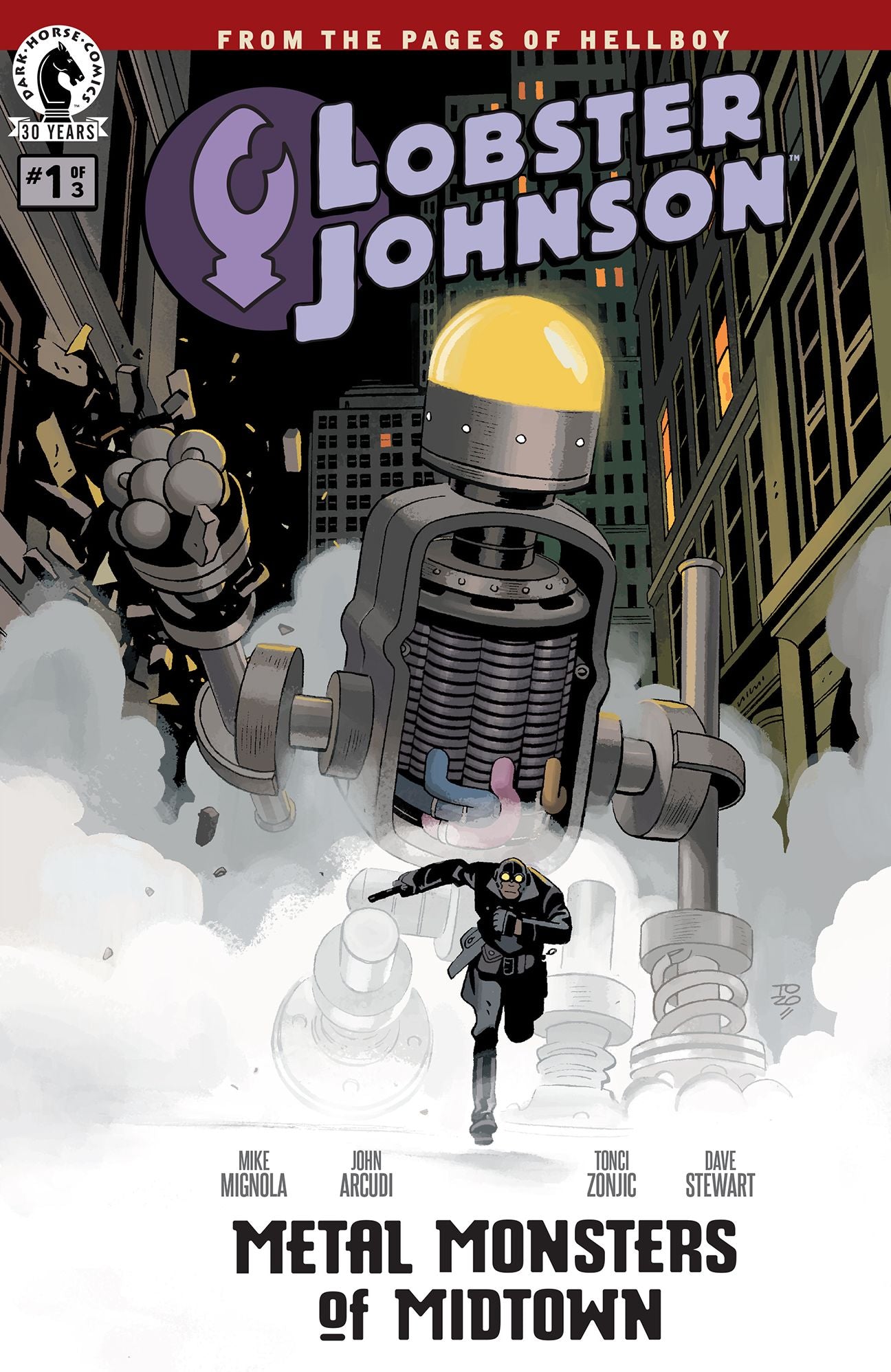Lobster Johnson: Metal Monsters of Midtown #1