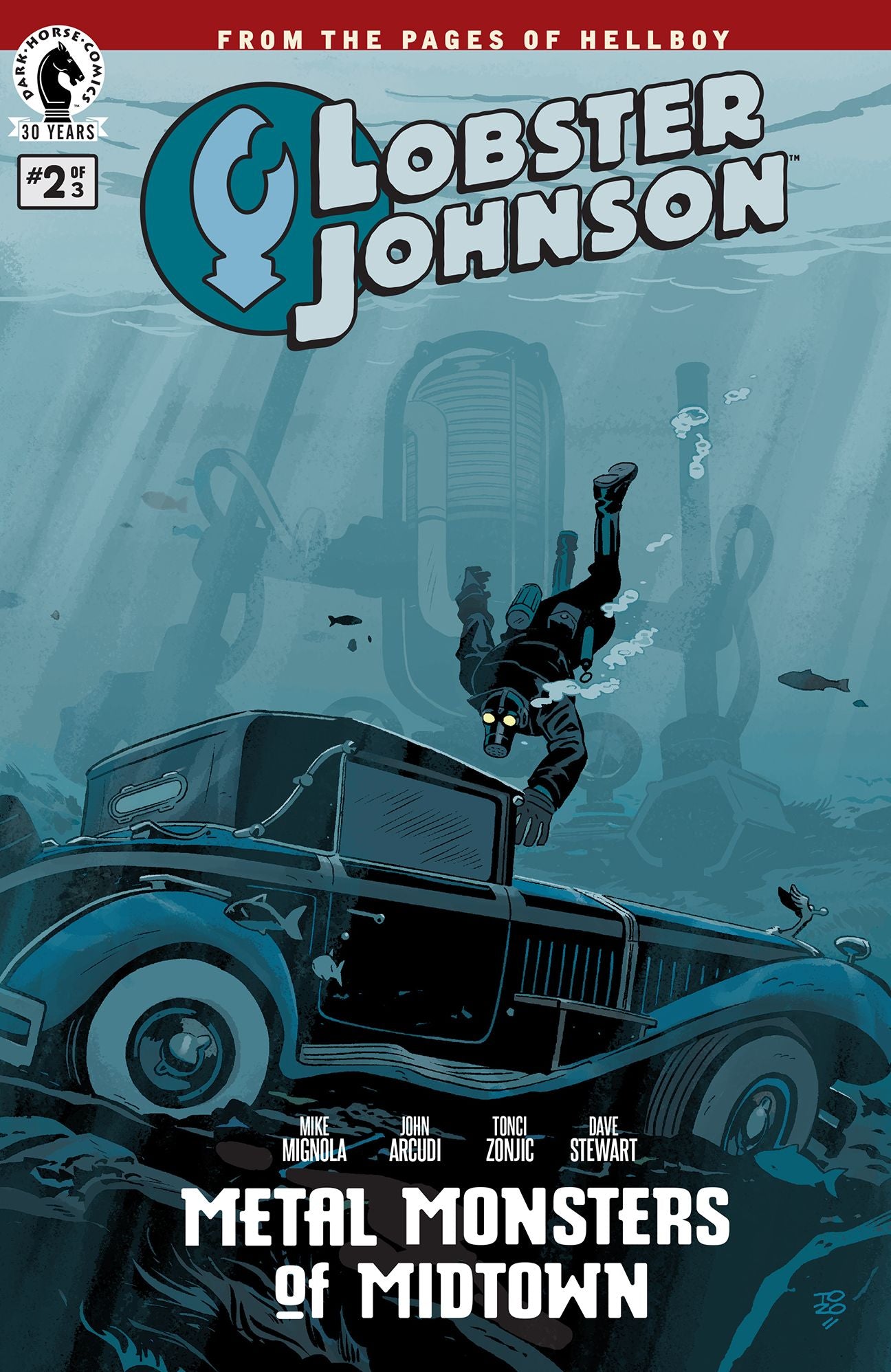 Lobster Johnson: Metal Monsters of Midtown #2