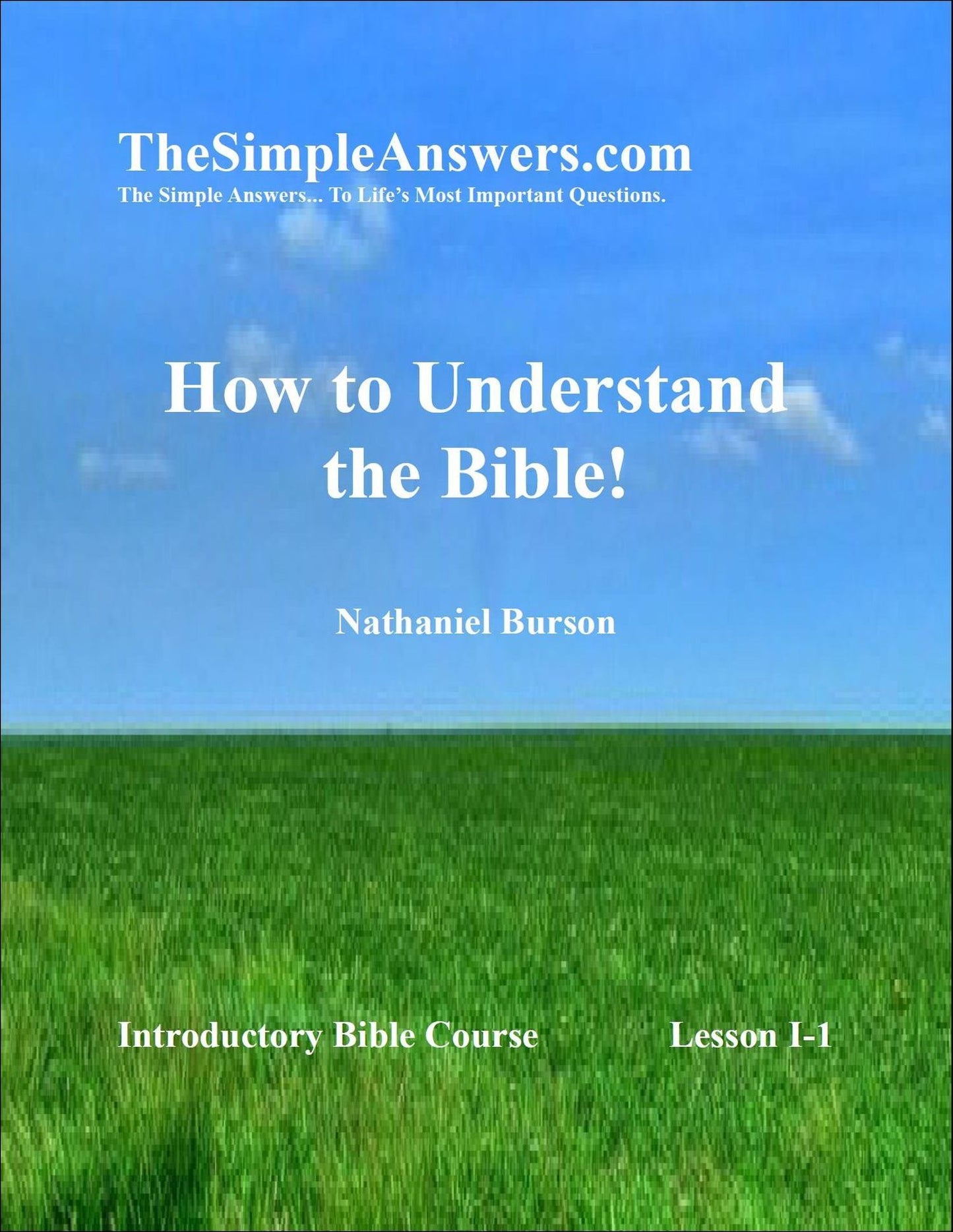 How To Understand The Bible!
