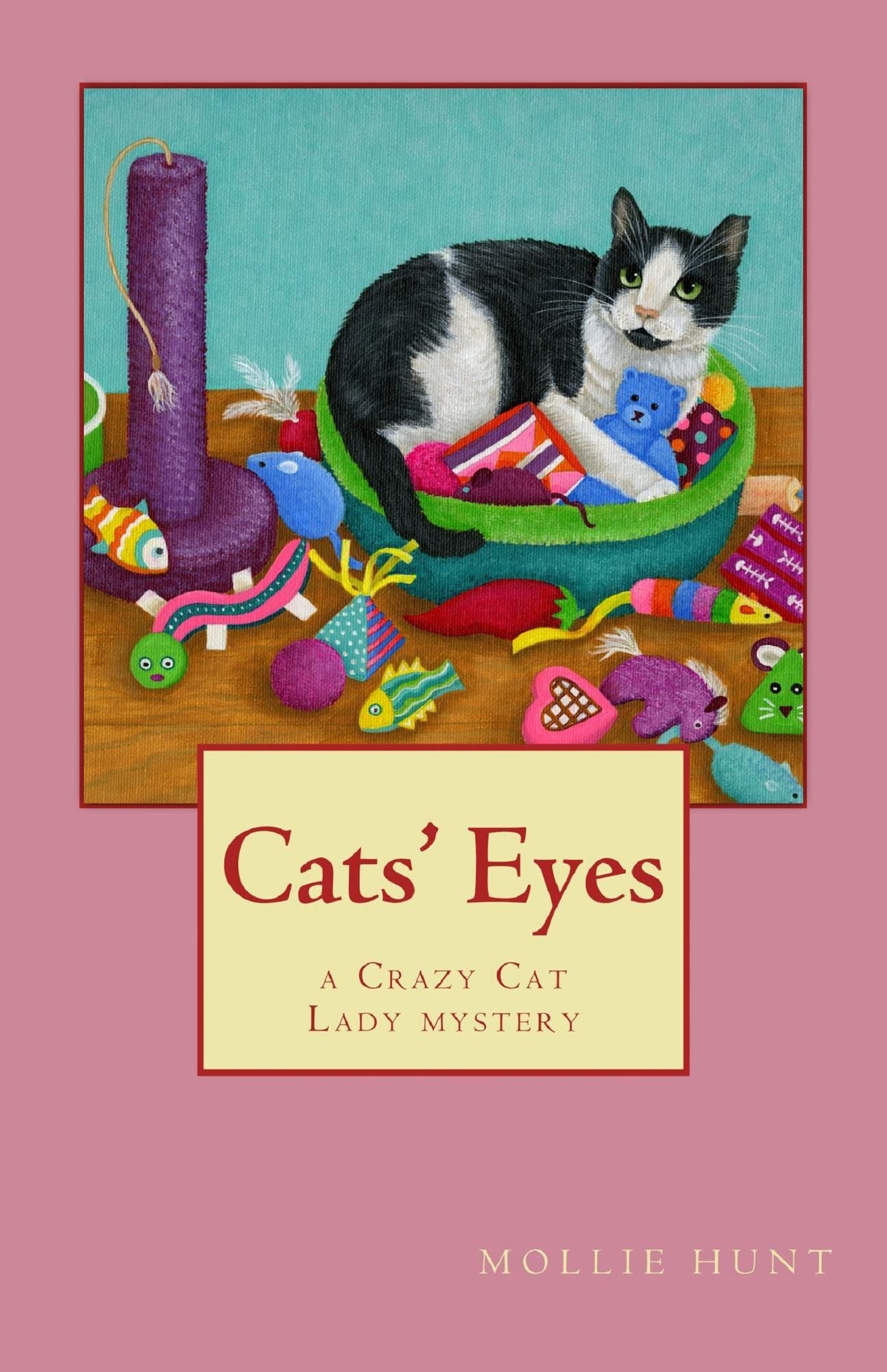 Cats' Eyes, a Crazy Cat Lady Cozy Mystery #1