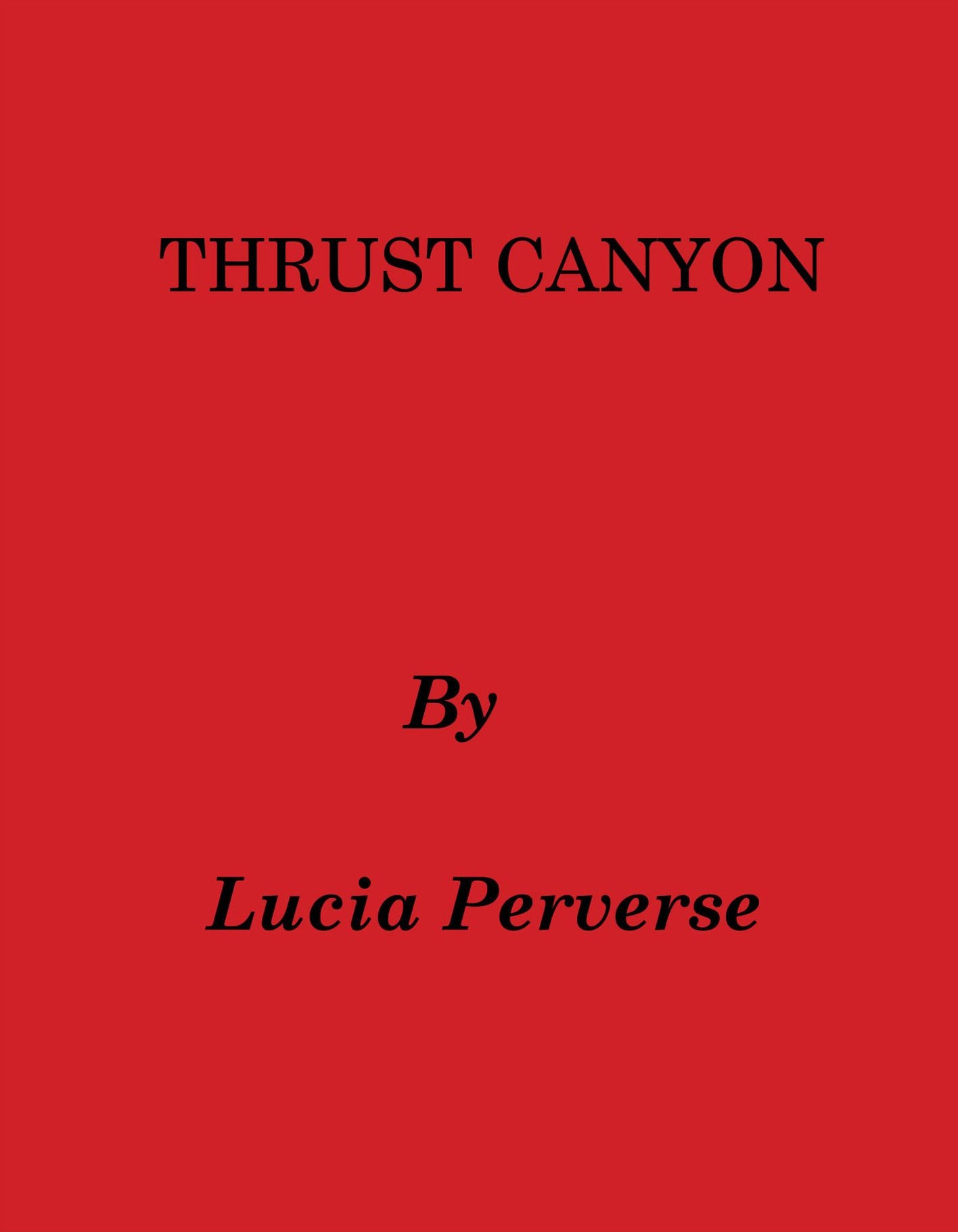 Thrust Canyon