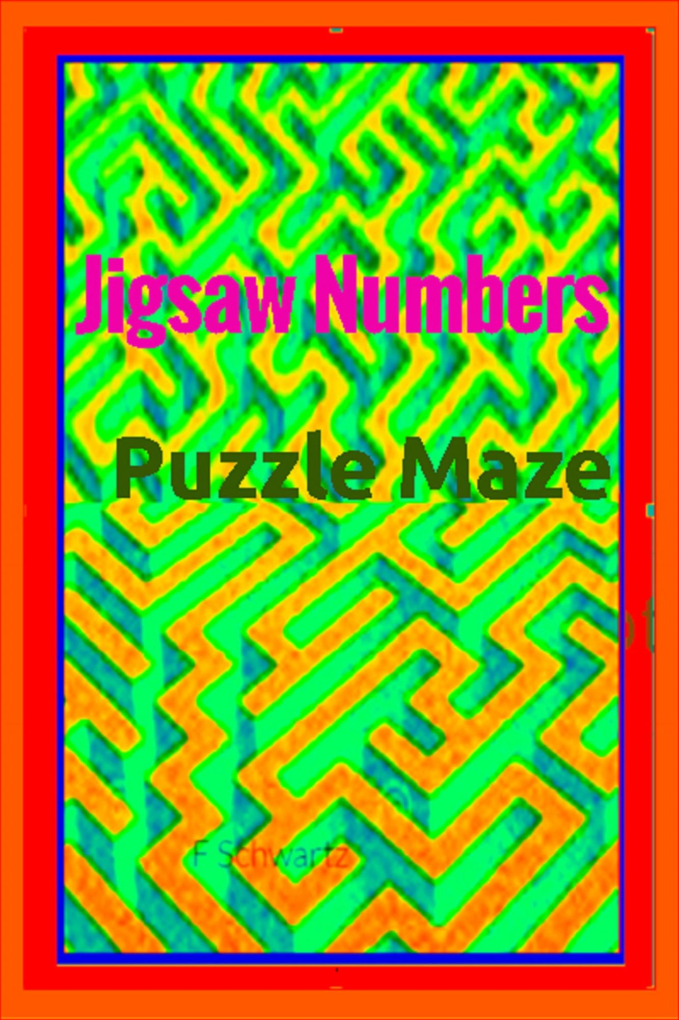 Jigsaw Numbers Puzzle Maze