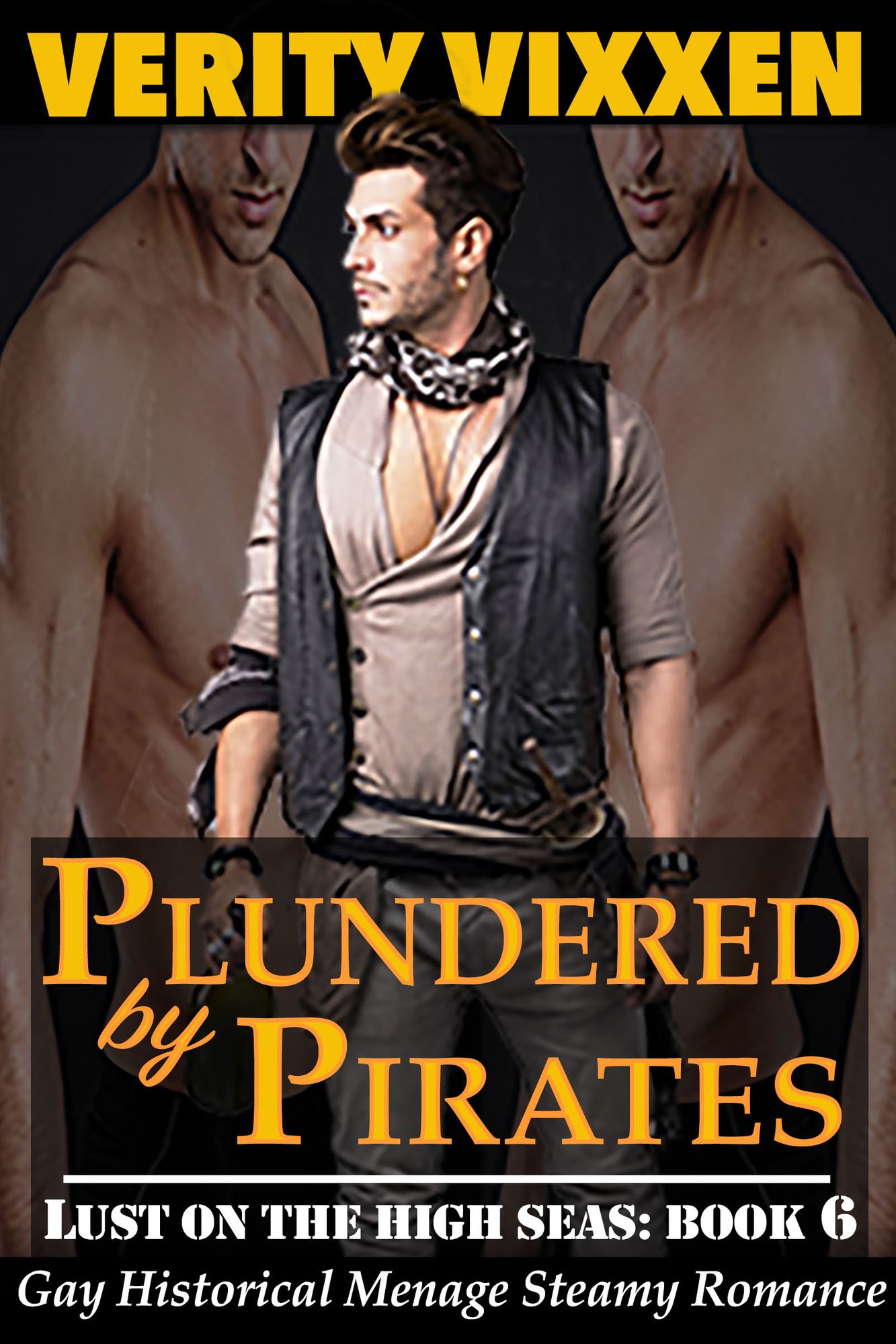 Plundered by Pirates (Gay Historical Menage Steamy Romance)