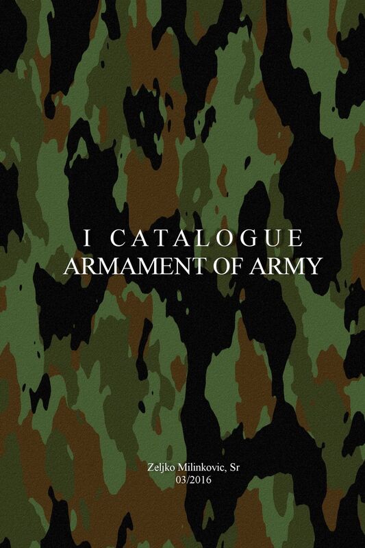 I Catalogue Armament of Army