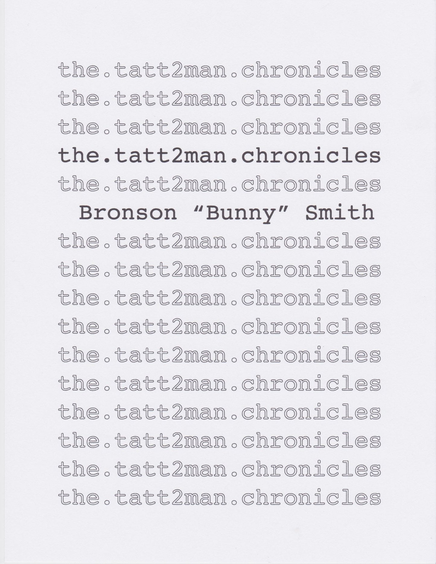 The.Tatt2man.Chronicles