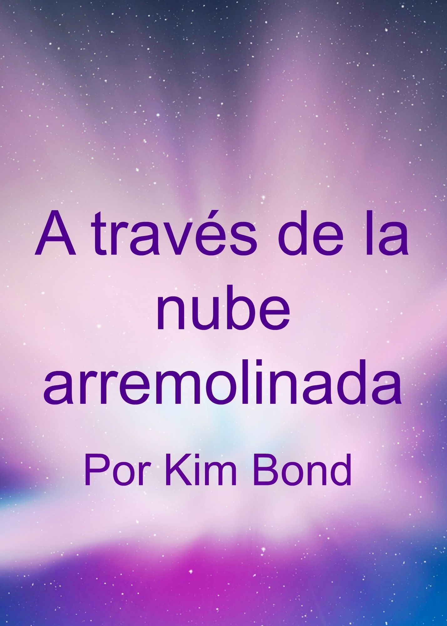 A través de la nube arremolinada