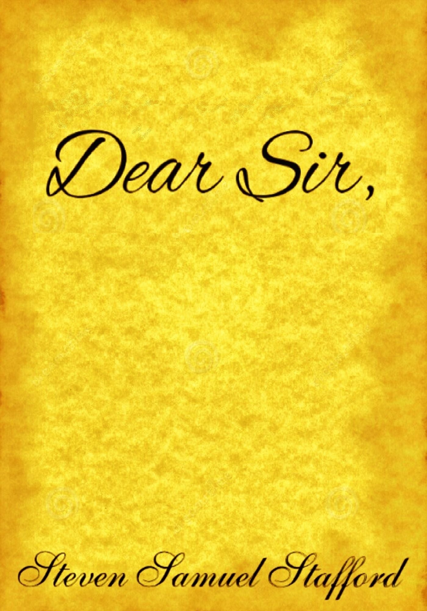 Dear Sir