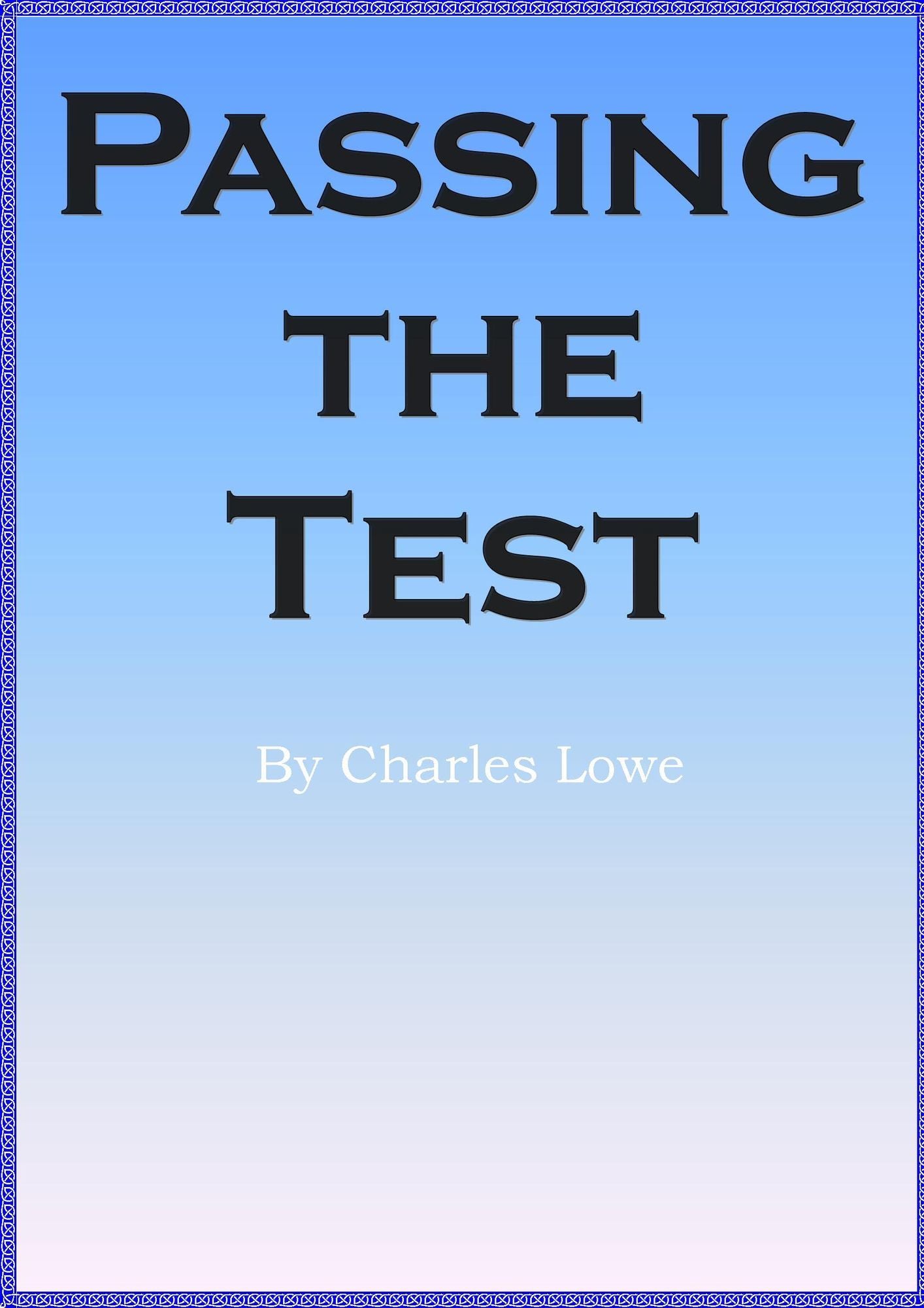 Passing The Test