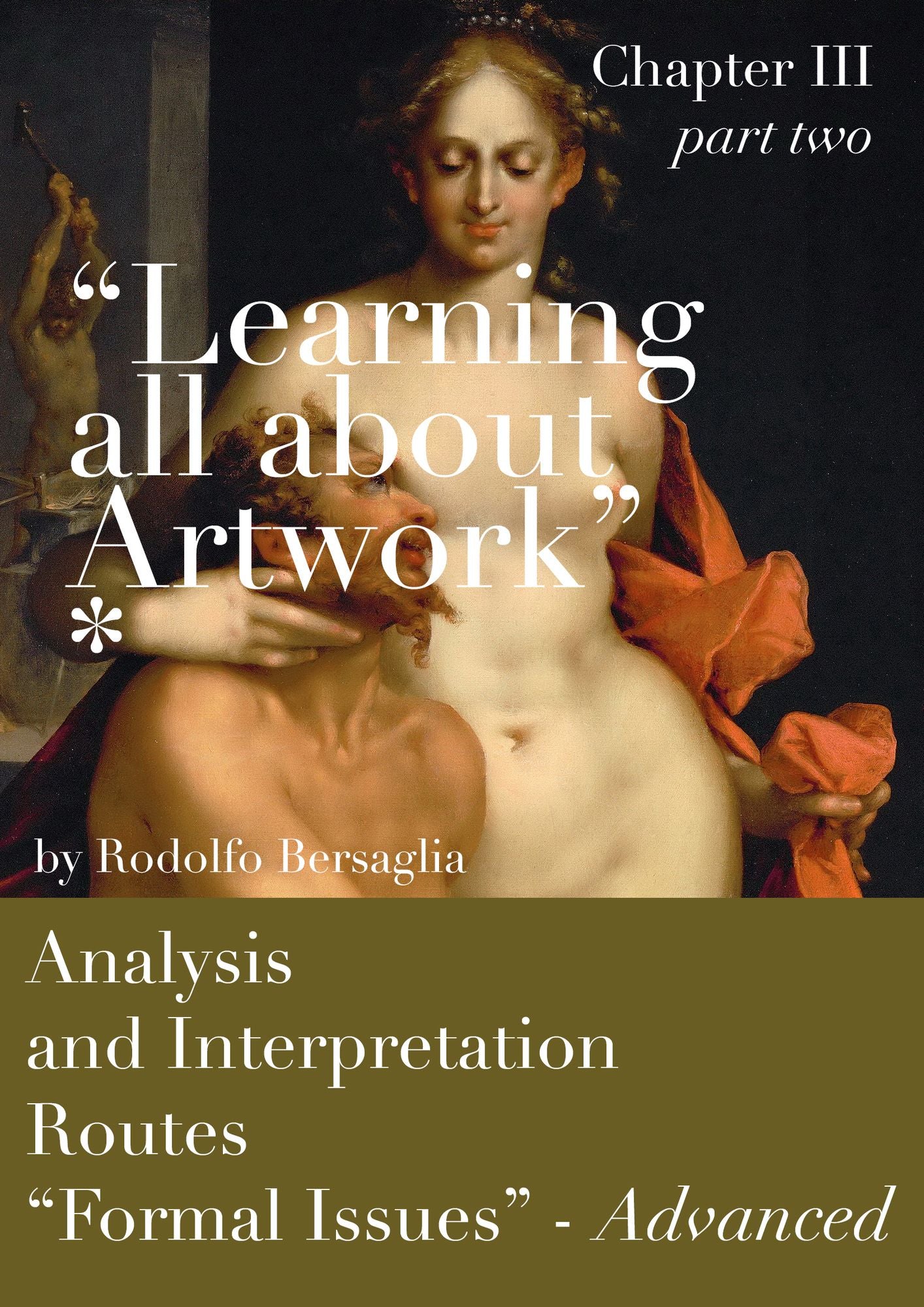 "Learning all about Artworks" - Analysis and Interpretation Routes - Chapter III (part two) - (Formal issues) avdvanced