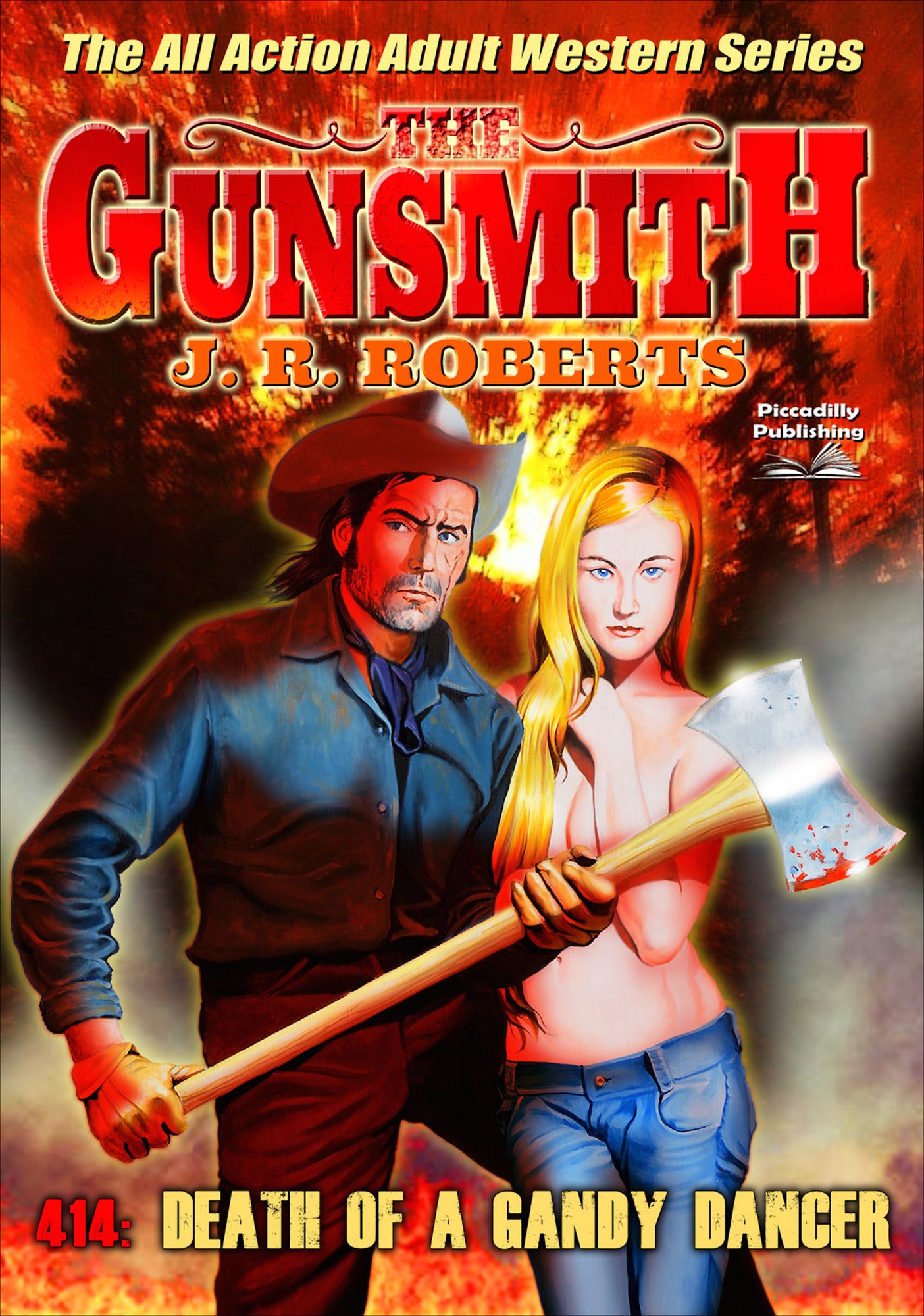 The Gunsmith 414: Death of a Gandy Dancer
