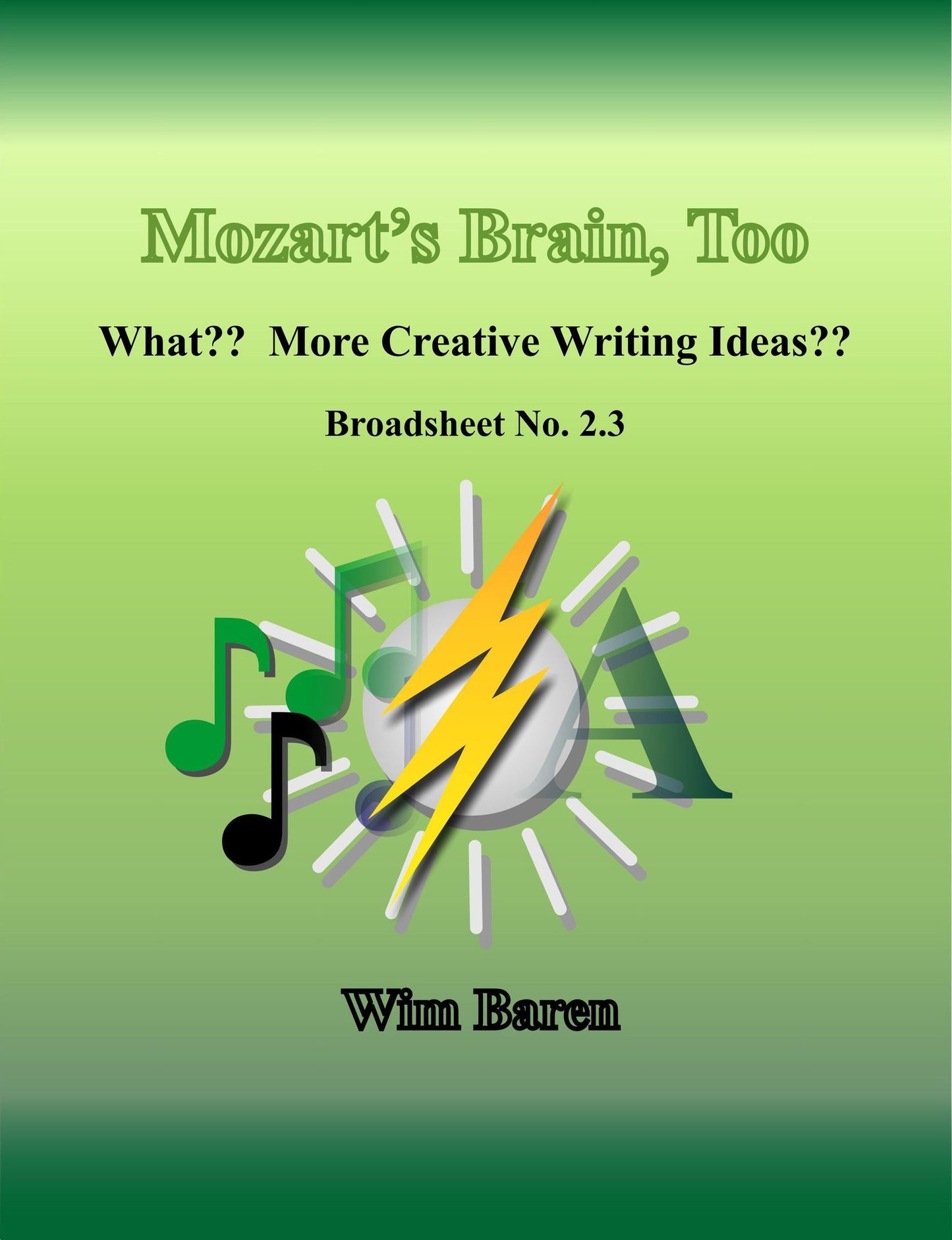 Mozart's Brain, Too: Number 2.3