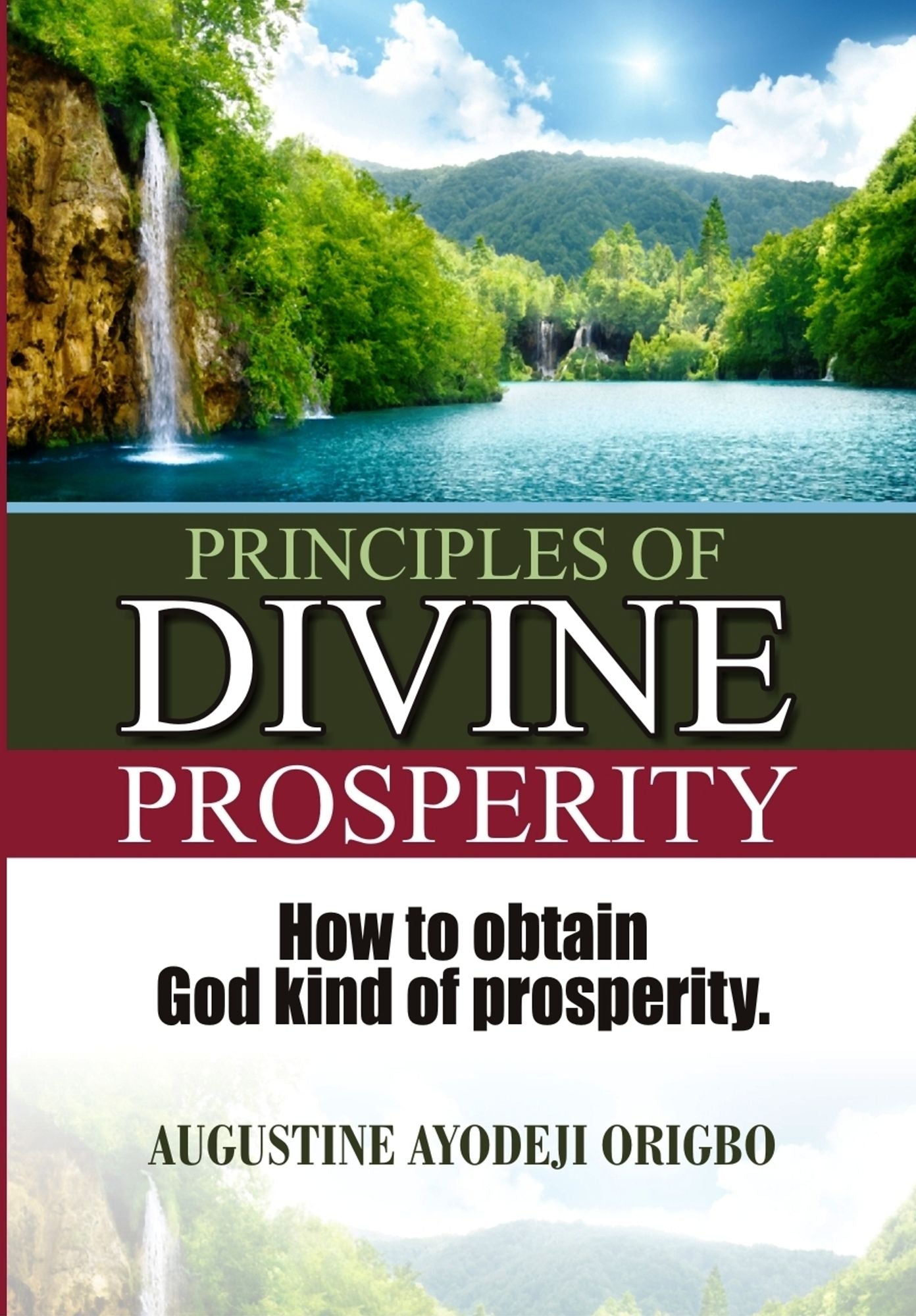 Principles Of Divine Prosperity.