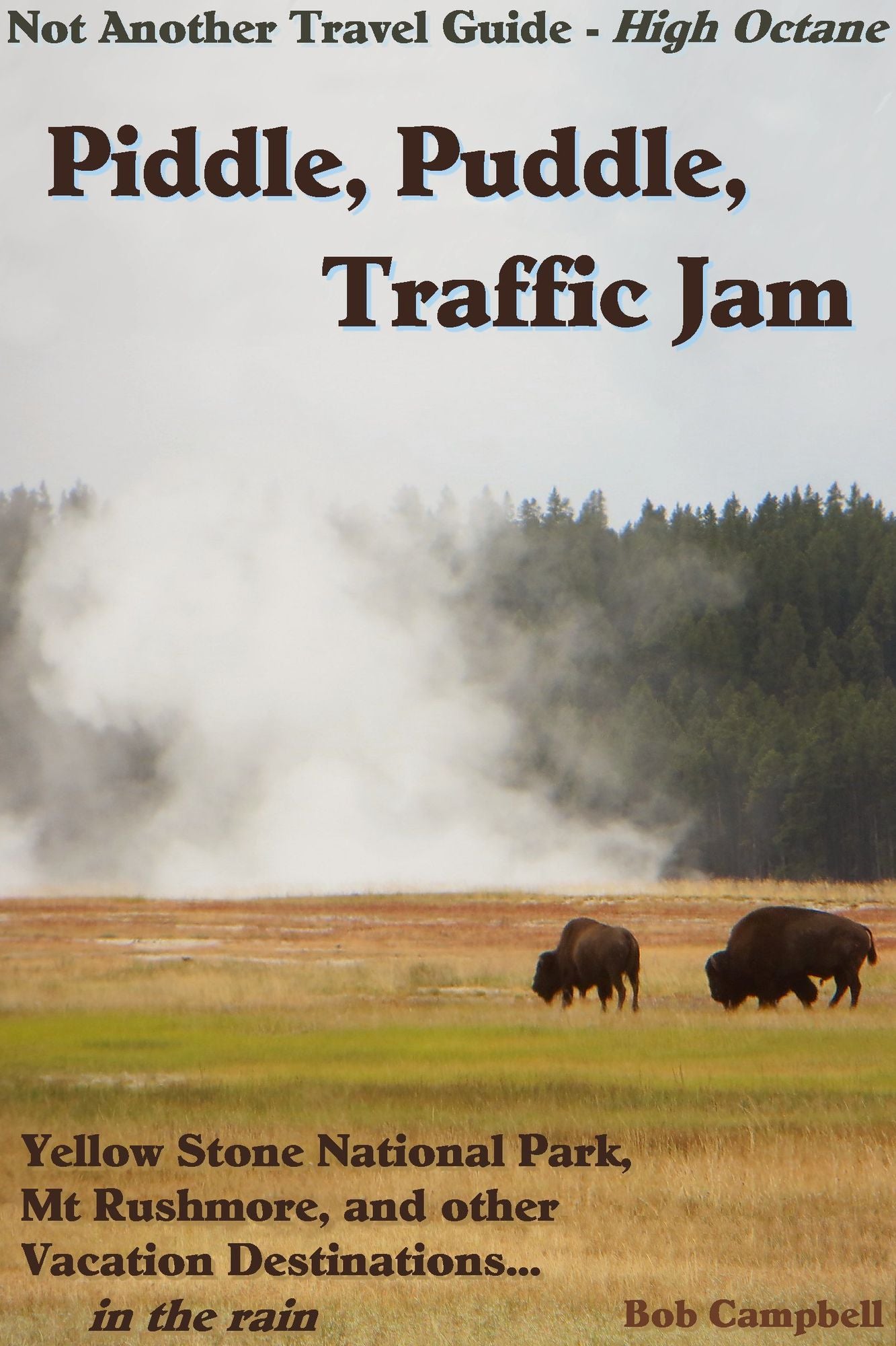 Not Another Travel Guide - High Octane: Piddle, Puddle, Traffic Jam - Yellow Stone National Park, Mt Rushmore, and other Vacation Destinations in the Rain (Idaho, Montana, South Dakota, Wyoming)