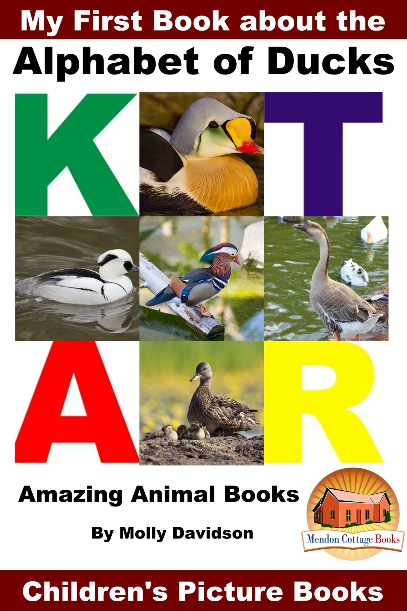 My First Book about the Alphabet of Ducks: Amazing Animal Books - Children's Picture Books