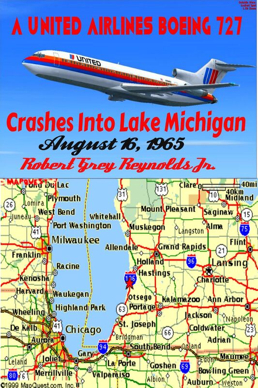 A United Airlines Boeing 727 Crashes Into Lake Michigan August 16, 1965