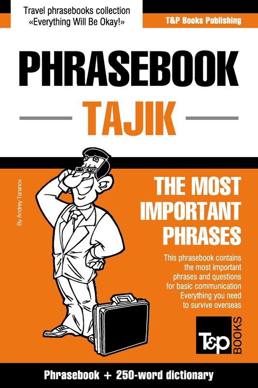 English-Tajik phrasebook and 250-word mini dictionary