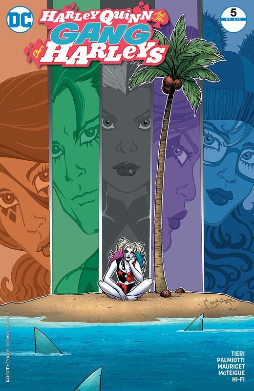 Harley Quinn and Her Gang of Harleys (2016-) #5 (NOOK Comics with Zoom View)