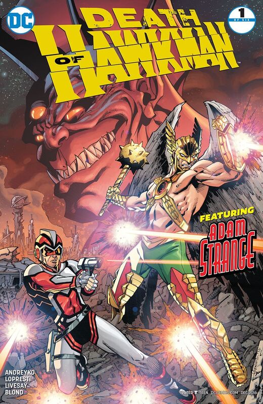 Death of Hawkman (2016-) #1 (NOOK Comics with Zoom View)
