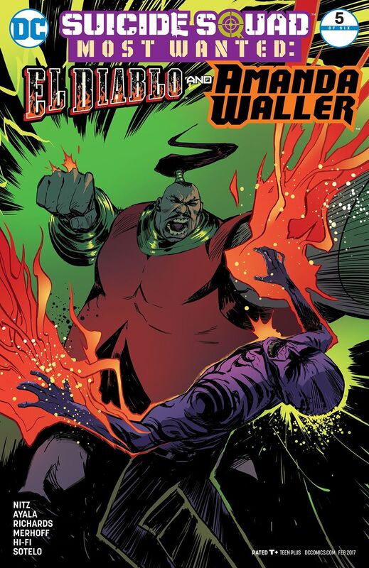Suicide Squad Most Wanted: El Diablo and Amanda Waller (2016-) #5 (NOOK Comics with Zoom View)