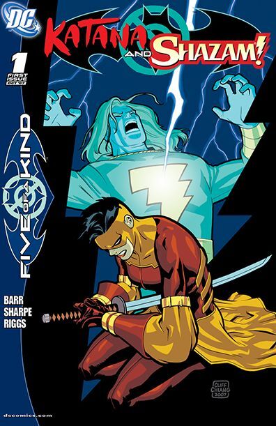 Outsiders: Five of a Kind - Katana/Shazam (2007-) #1