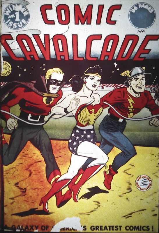 Comic Cavalcade (1942-) #1 (NOOK Comics with Zoom View)