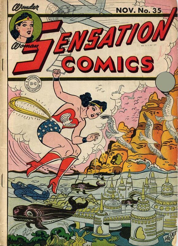 Sensation Comics (1942-) #35 (NOOK Comics with Zoom View)