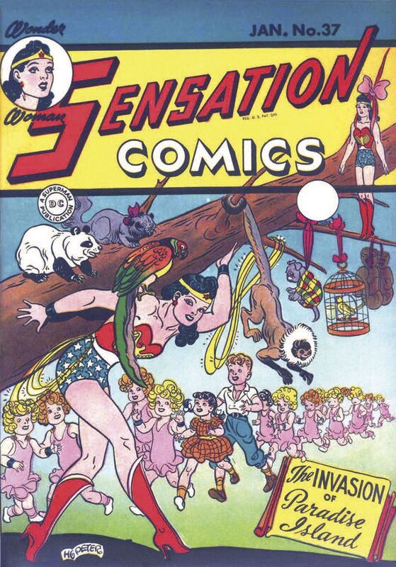 Sensation Comics (1942-) #37 (NOOK Comics with Zoom View)