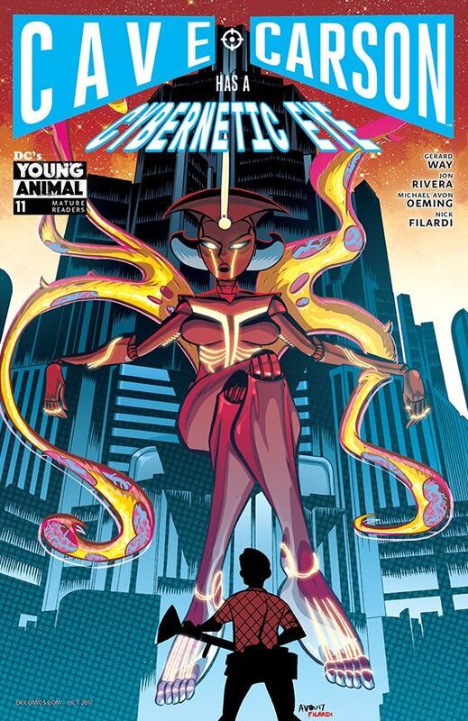 Cave Carson Has a Cybernetic Eye (2016-) #11 (NOOK Comics with Zoom View)