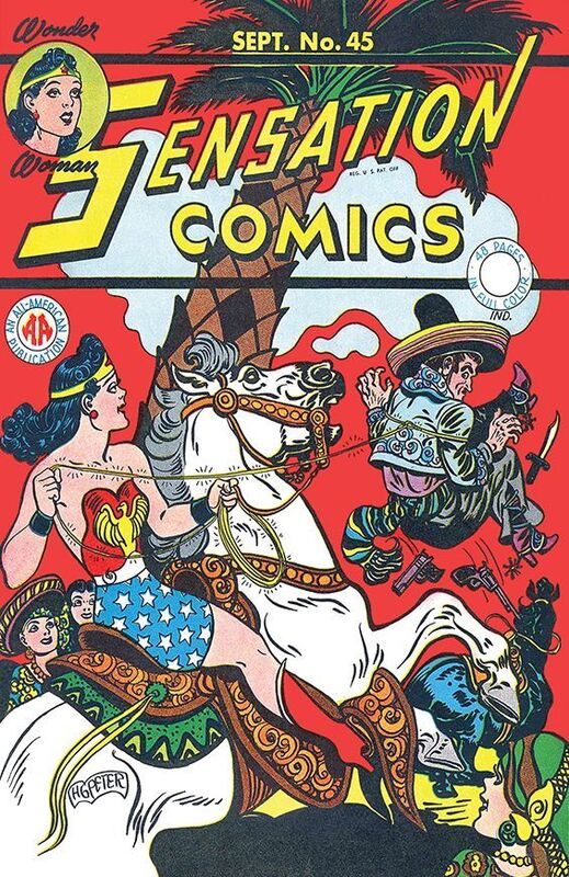 Sensation Comics (1942-) #45 (NOOK Comics with Zoom View)