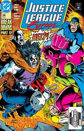 Justice League Europe (1989-) #34 (NOOK Comics with Zoom View)