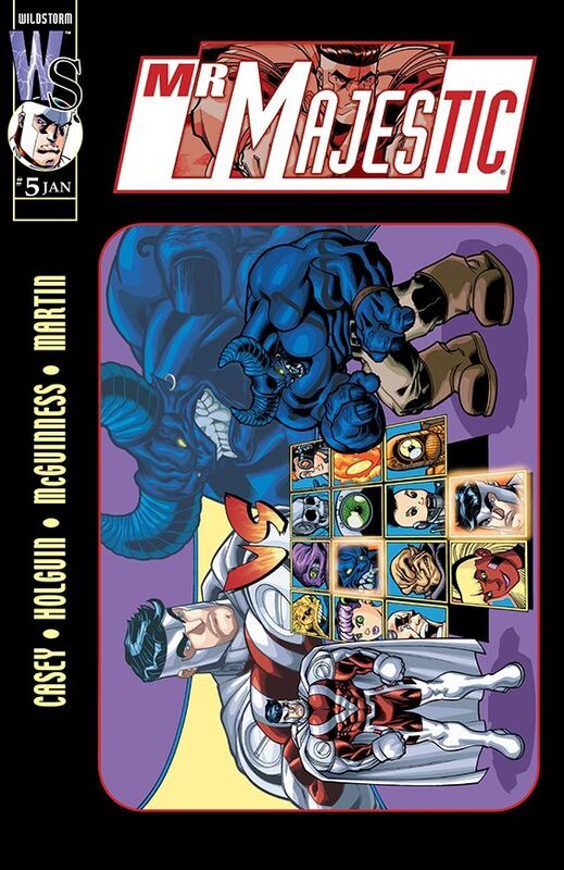 Mr. Majestic (1999-) #5 (NOOK Comics with Zoom View)